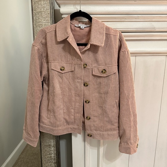 Jackets & Blazers - Pink Corduroy Jacket